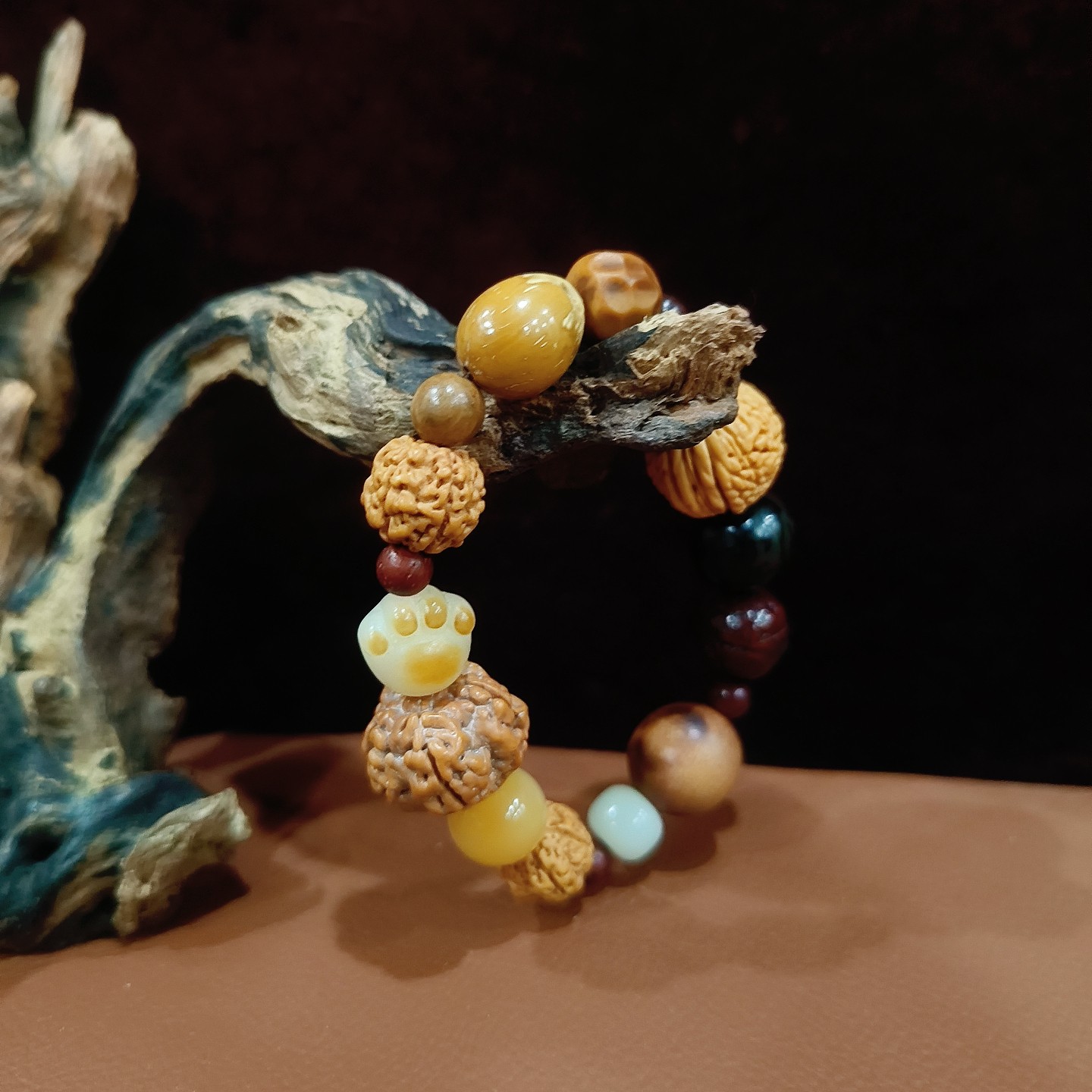 天然十八子多宝菩提手串男女通用佛系文玩手链