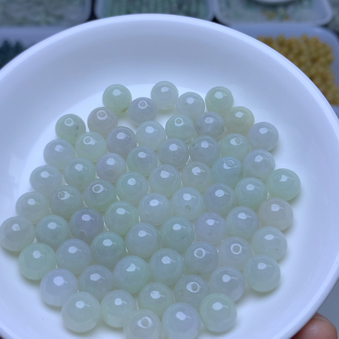 散珠翡翠卡8冰珠子25个