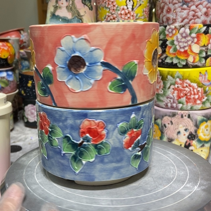 景德镇艺术手绘作品