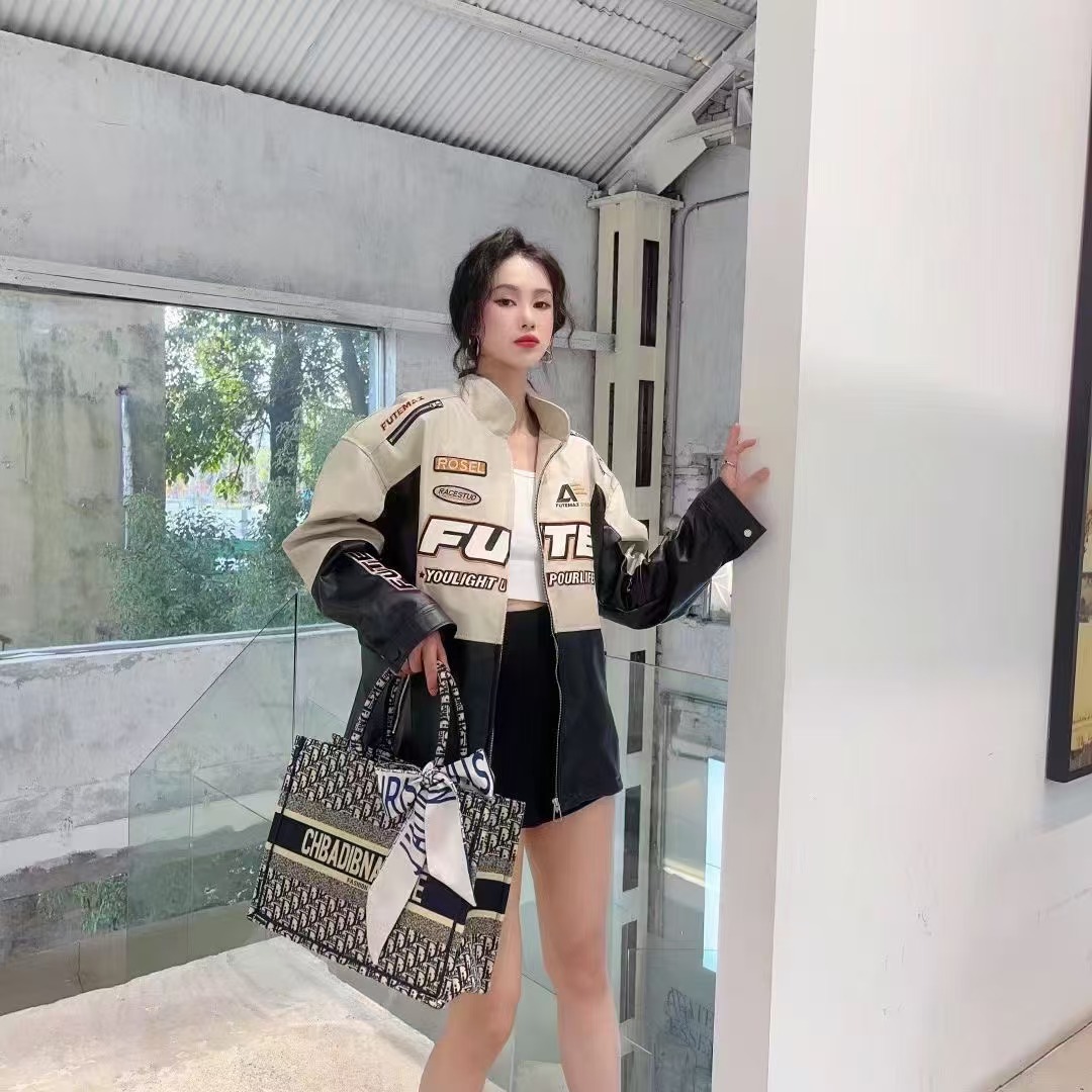 2025时尚立体刺绣高级单肩托特包