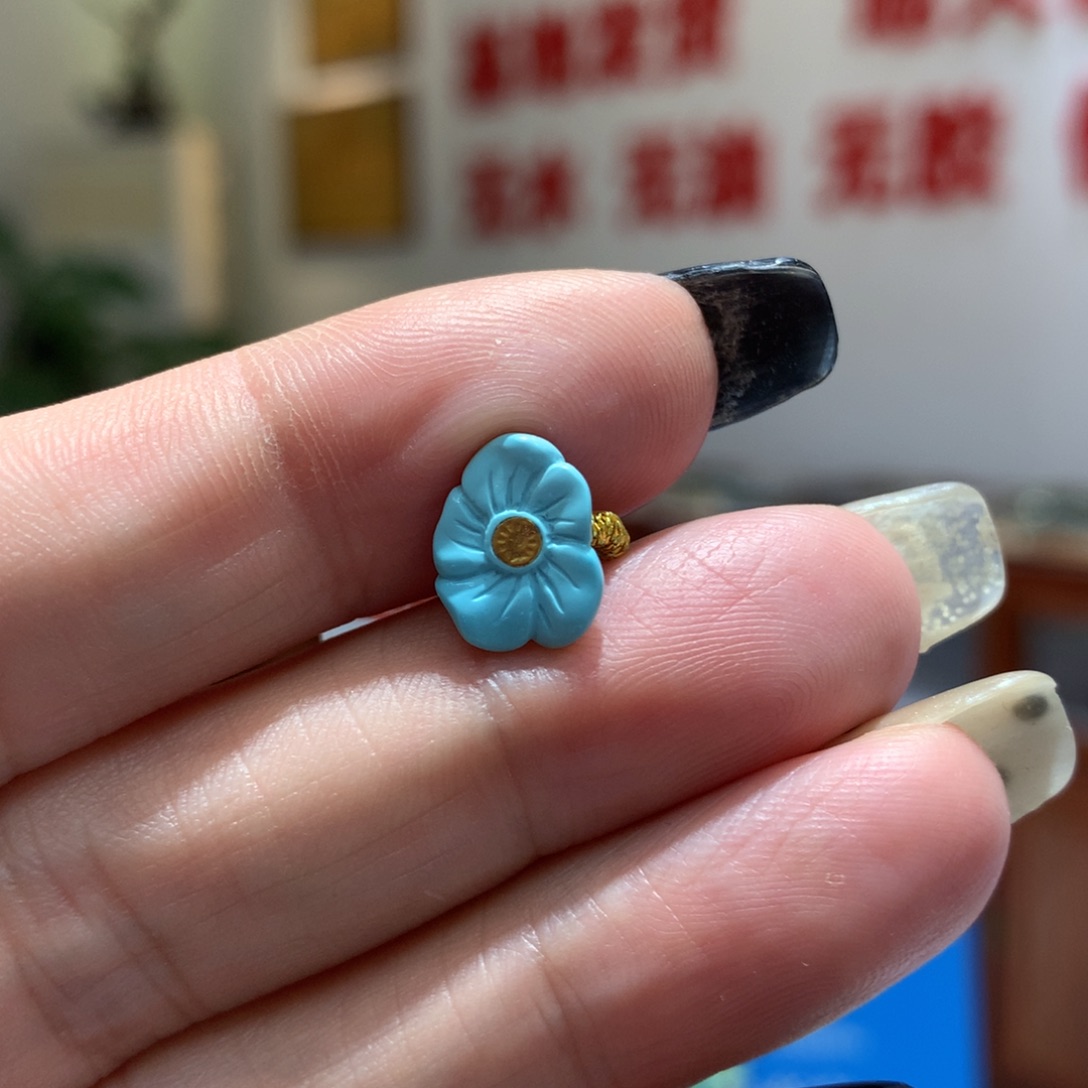 绿松石未镶嵌配饰