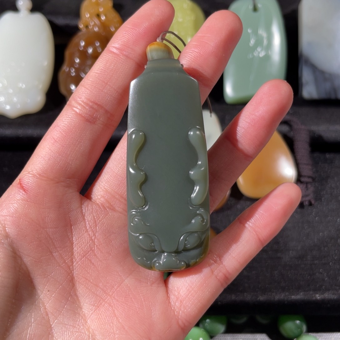 和田玉手链未镶嵌阿*