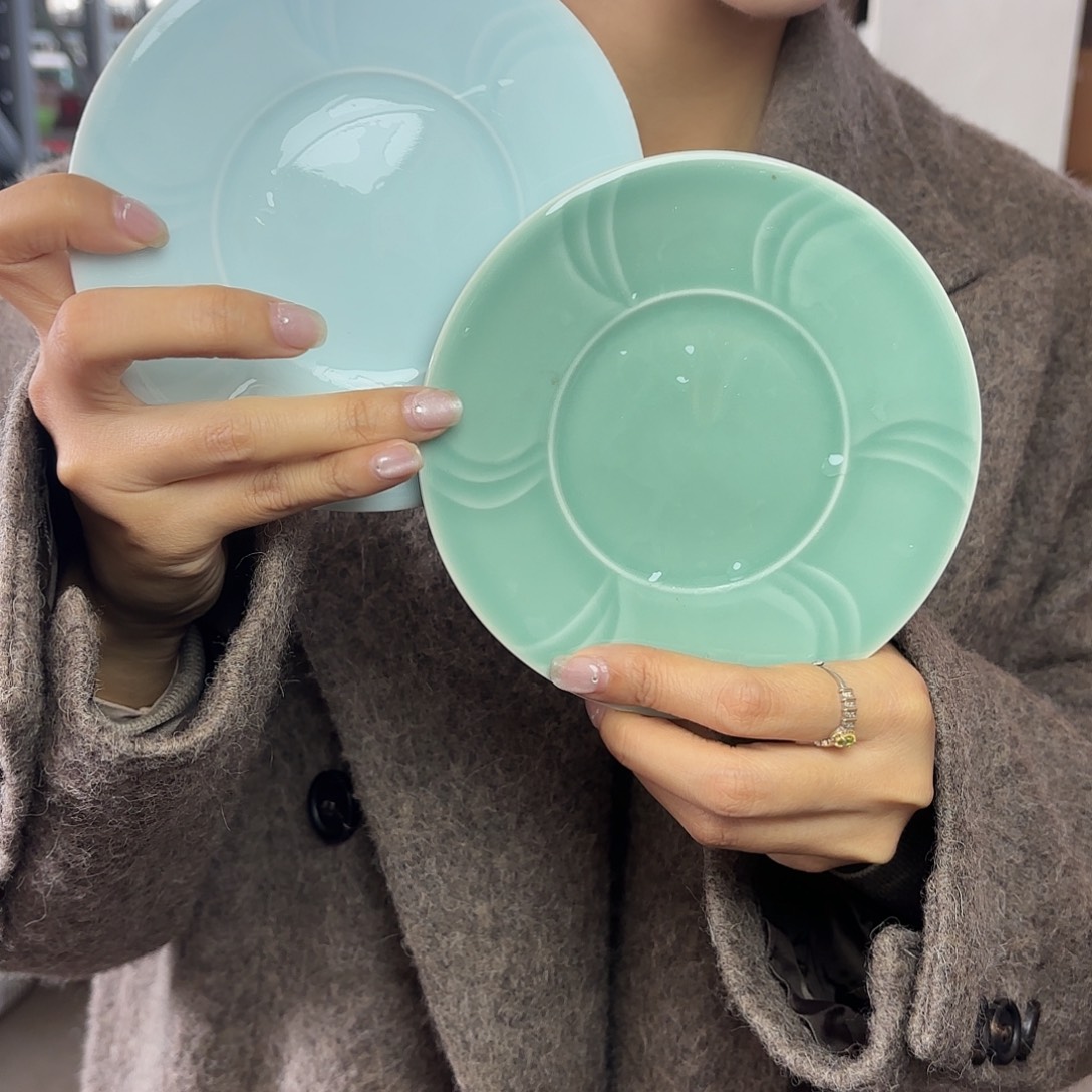 龙泉云间青瓷小米茶器