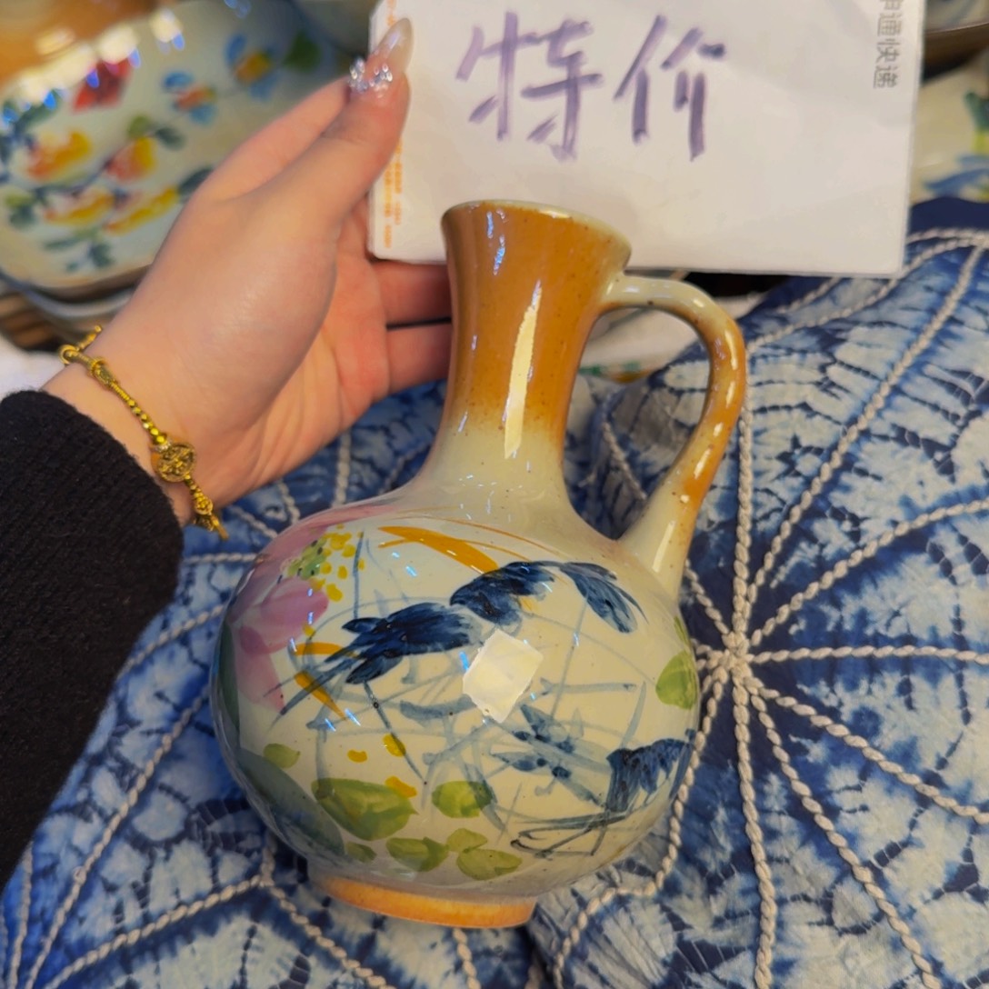 瓷片景德镇陶瓷手工手绘