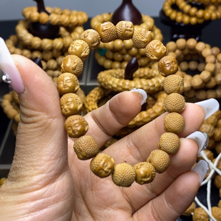 猴头核桃手串猴头猴脑