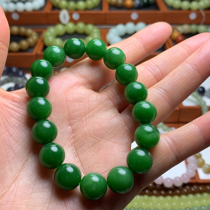 和田玉手串未镶嵌