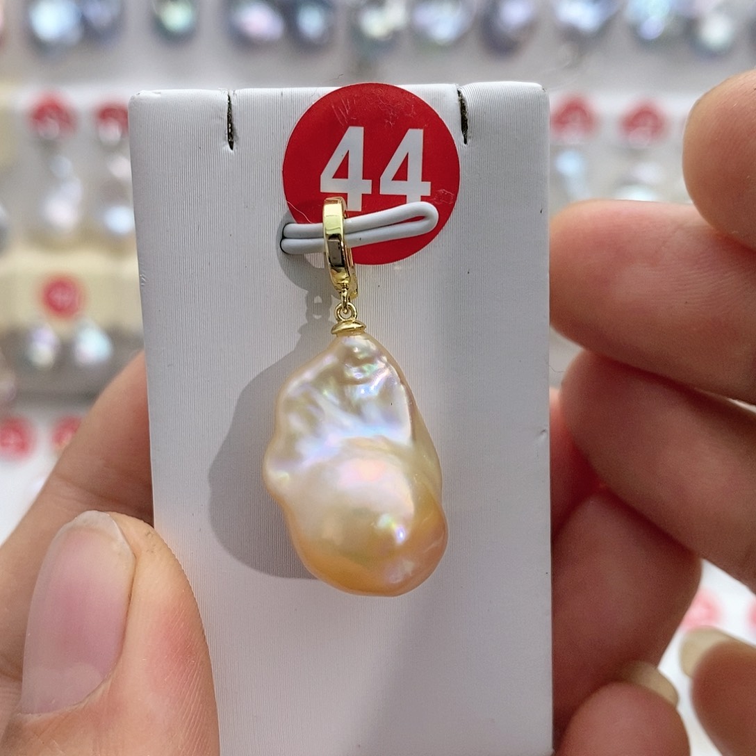 淡水珍珠颈饰银S925镶嵌