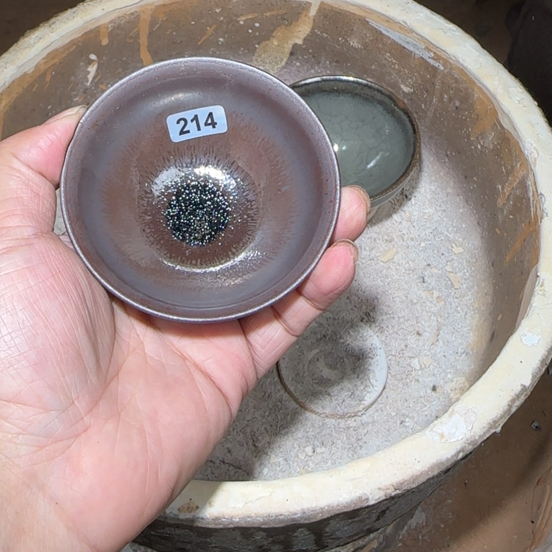 茶盏焦源柴烧自然还原214