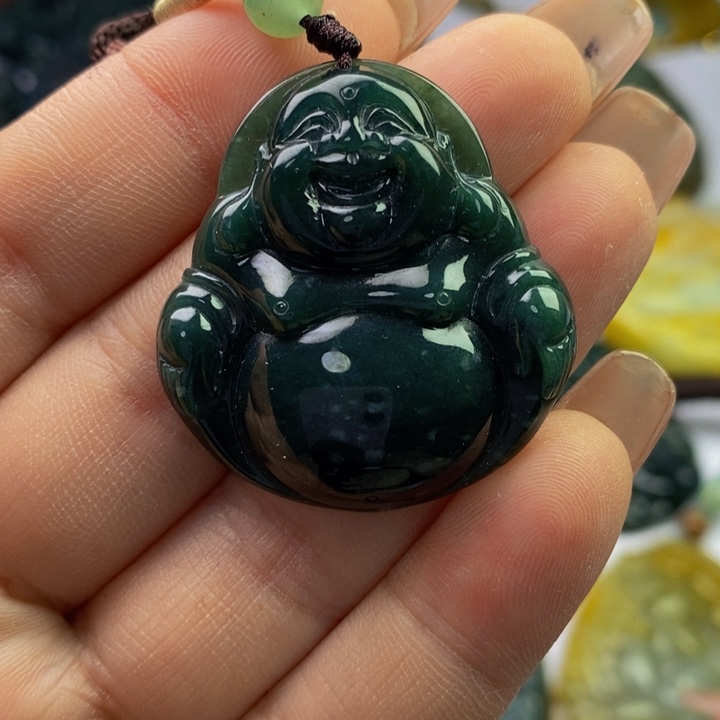 翡翠未镶嵌挂件翡翠