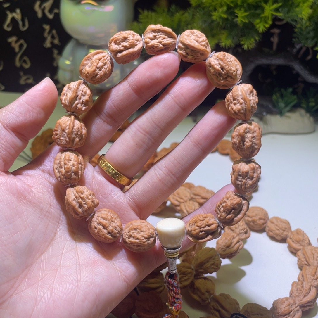 丑***化文玩核桃把件文玩核桃小金蝉