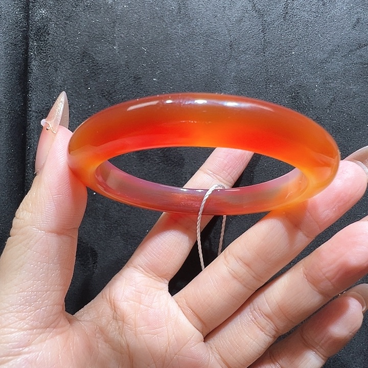 玛瑙/玉髓手镯未镶嵌渴***水