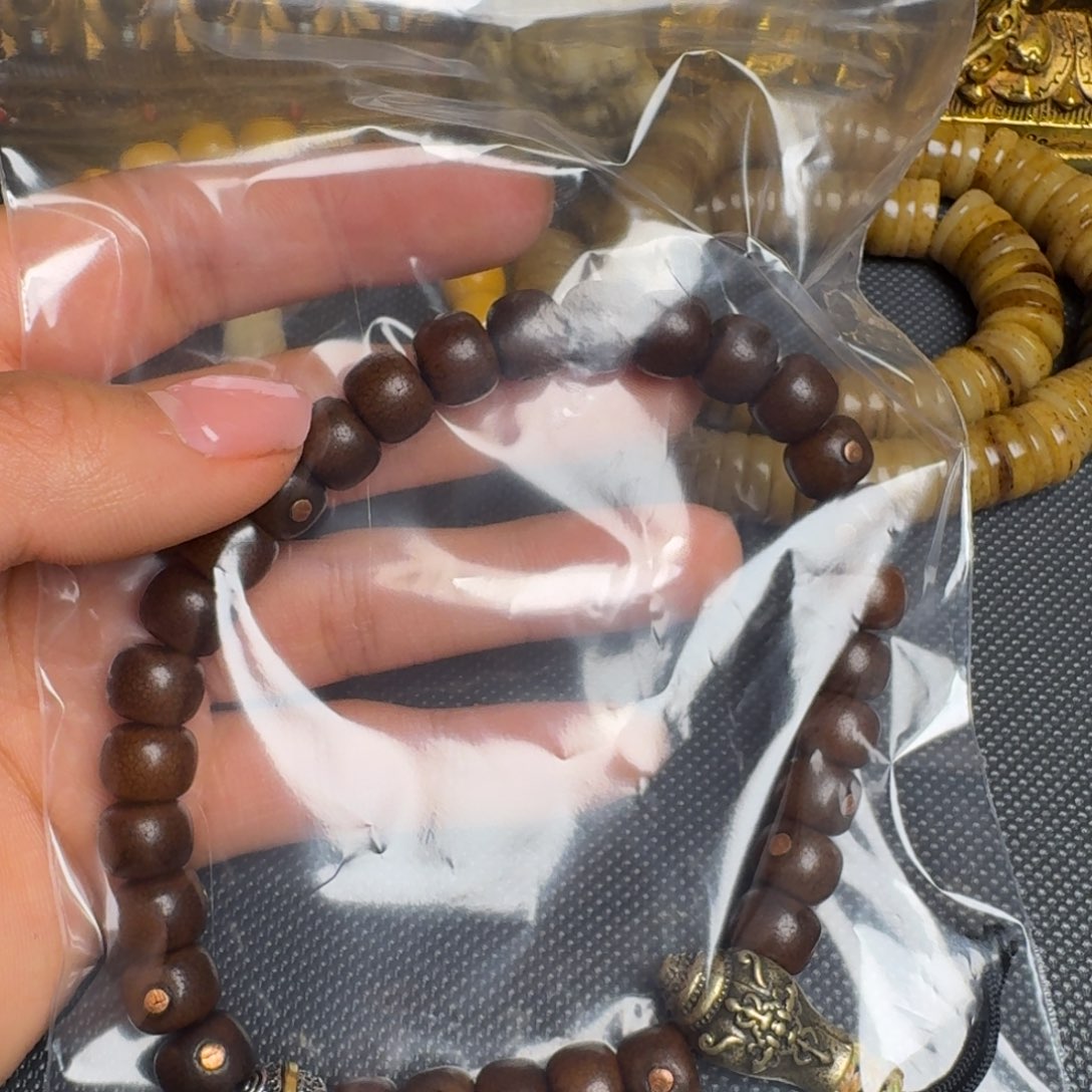 六***哥泥塑泥塑藏式手串