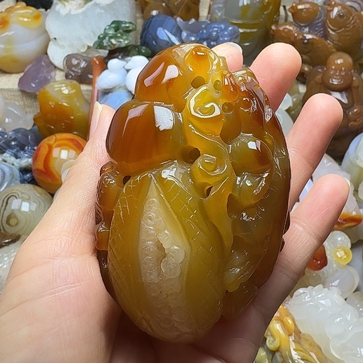 玛瑙/玉髓未镶嵌饰品
