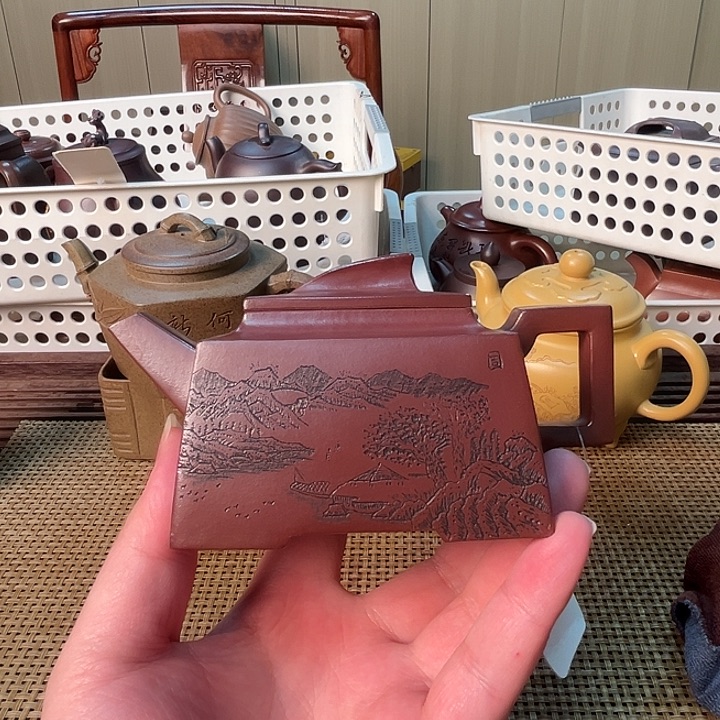 紫砂茶壶宜兴紫砂壶29