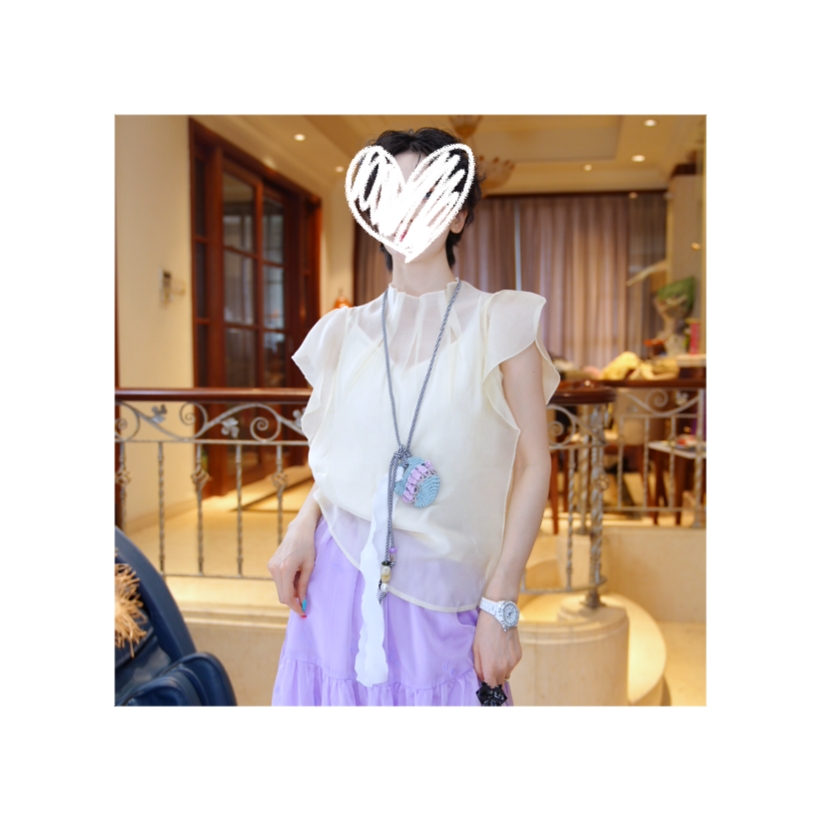 25147992【念禾】浪漫优雅显瘦夏季高级马甲
