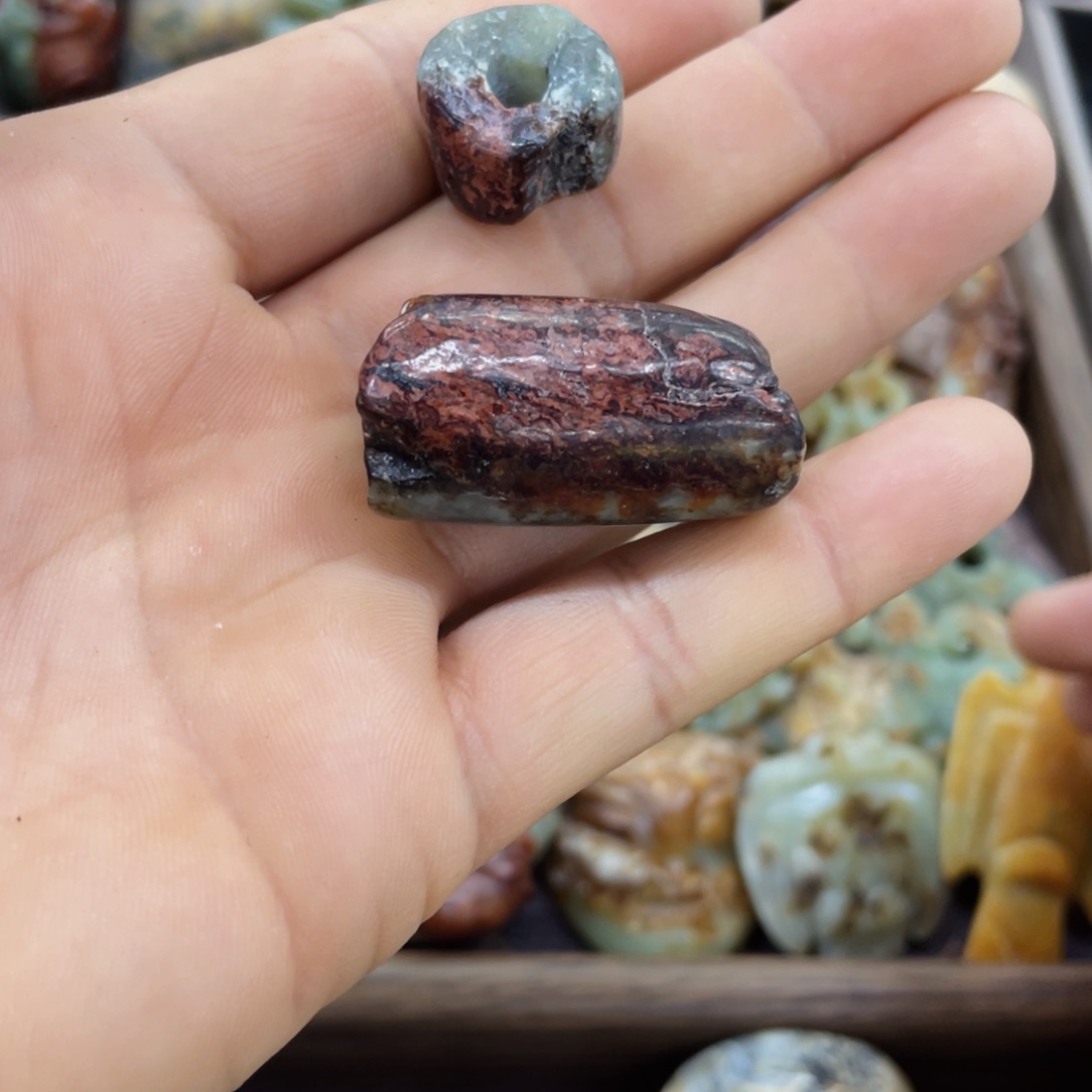 未镶嵌手链岫岩河磨玉（透闪石质玉）