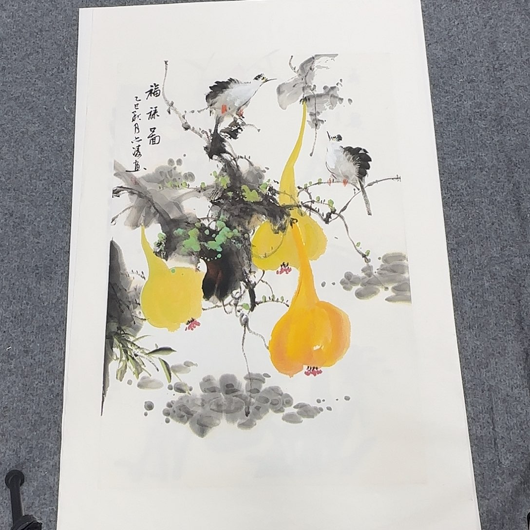 国画68*45纯手绘刘亦凌