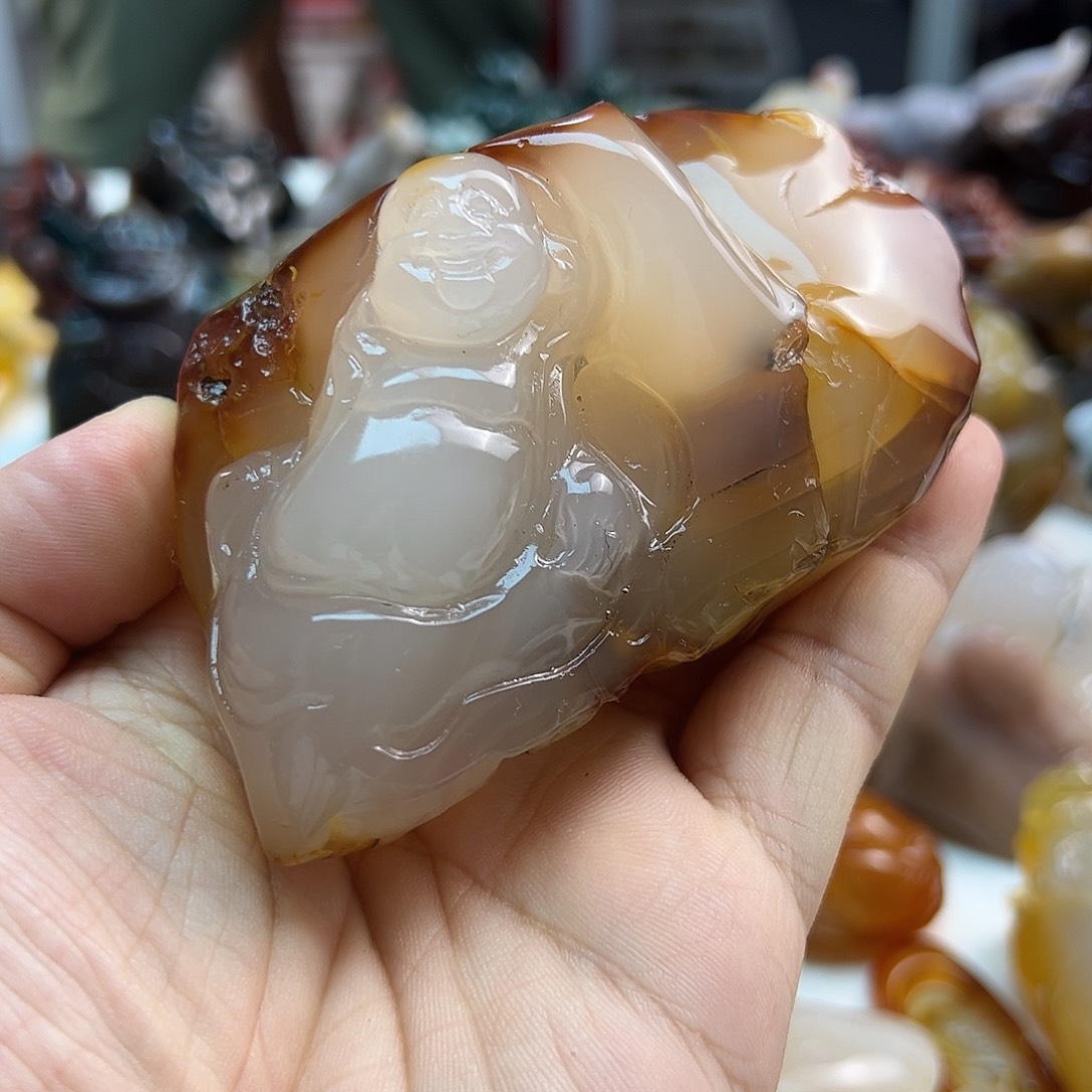 玛瑙/玉髓未镶嵌颈饰