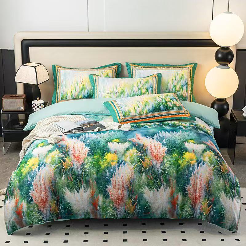 9D印花 繁花四件套 （最新款） k