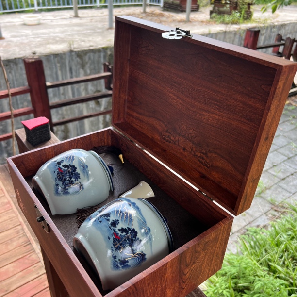 贵州普安四球古树茶千年古韵复古礼盒250g花果香野韵足醇厚耐泡