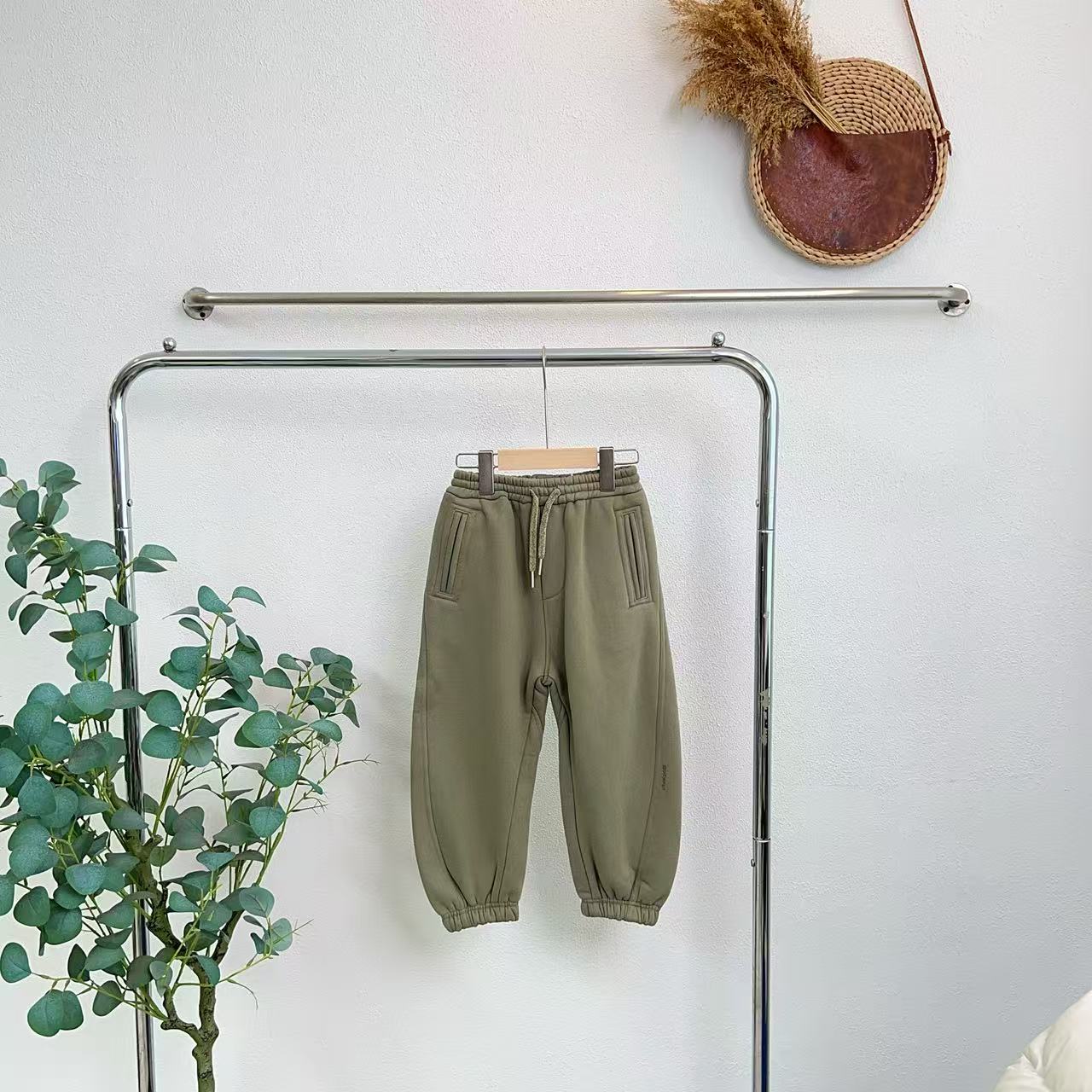 1410帕枯草绿长裤