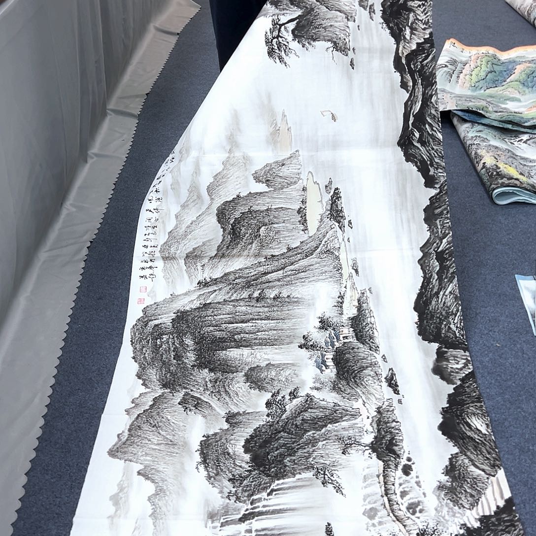 国画国画作品宣纸纯手绘