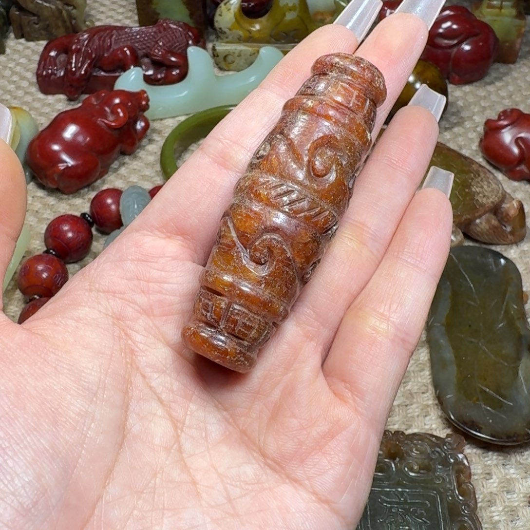 吊坠白玉菩提挂件