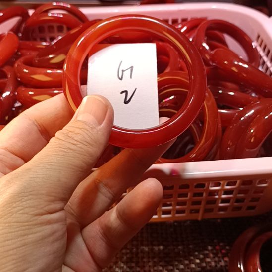 玛瑙/玉髓未镶嵌手镯