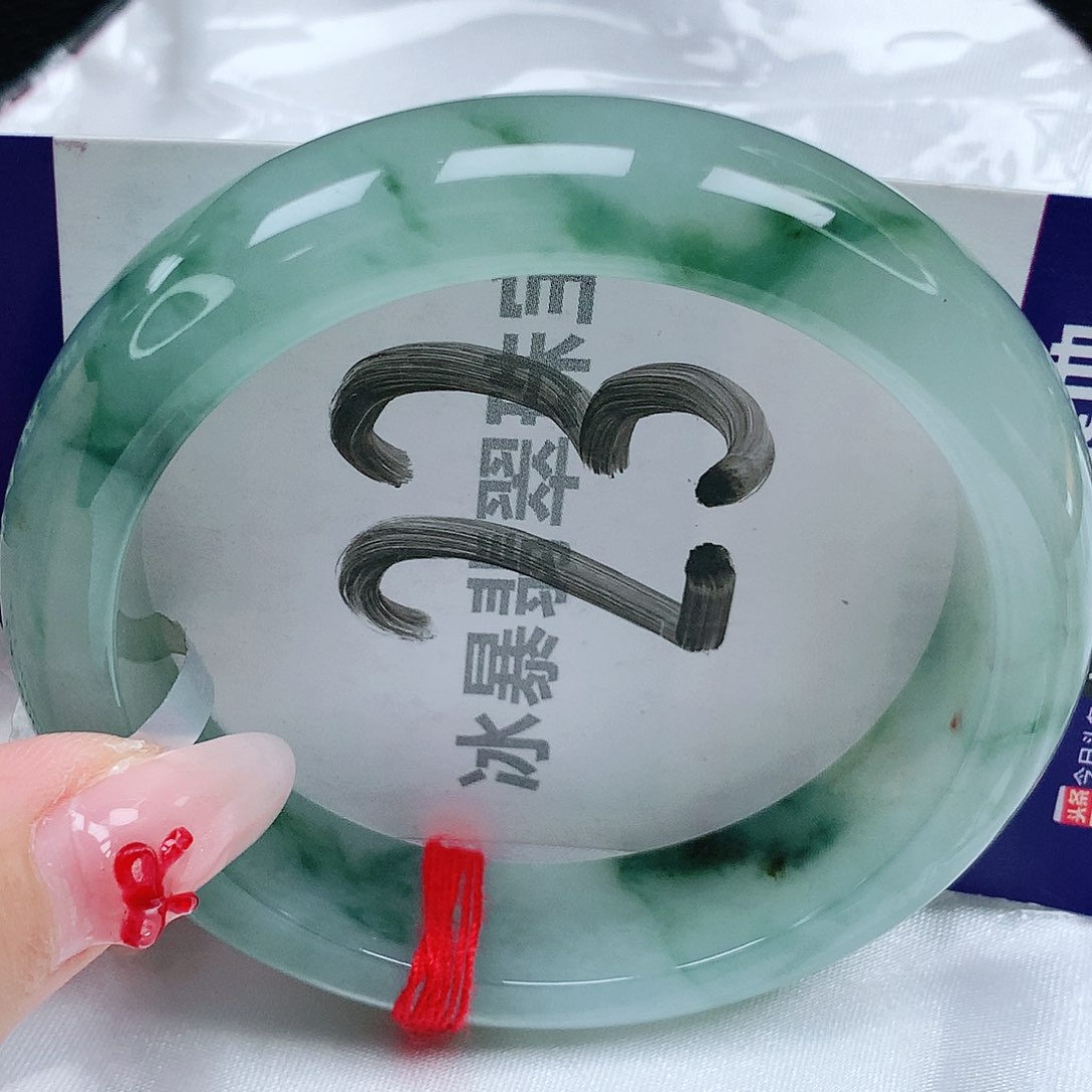 翡翠手镯未镶嵌天然缅甸a货翡翠
