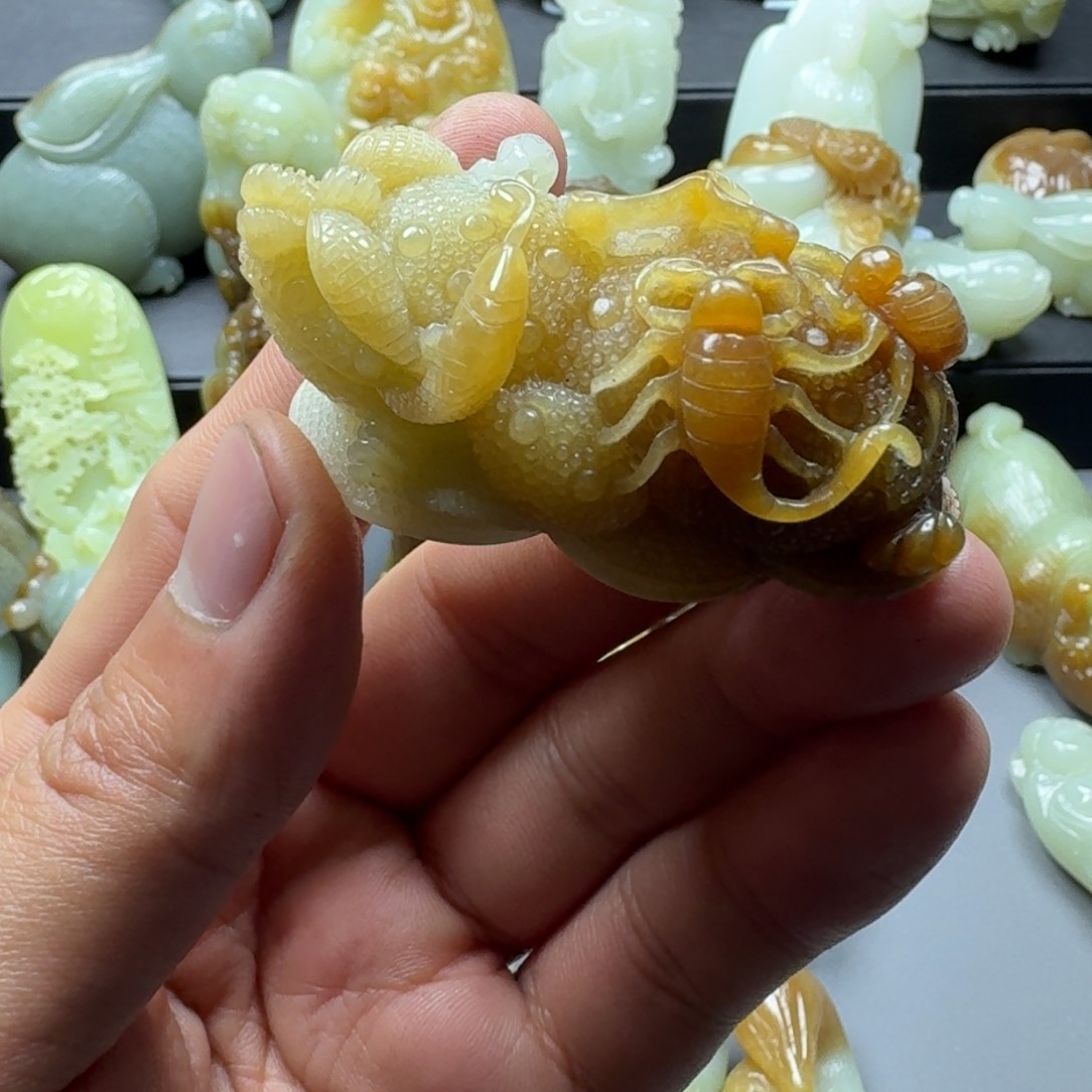 和田玉把件未镶嵌