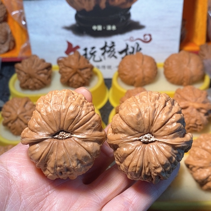 文玩核桃把件南瓜墩  42 44