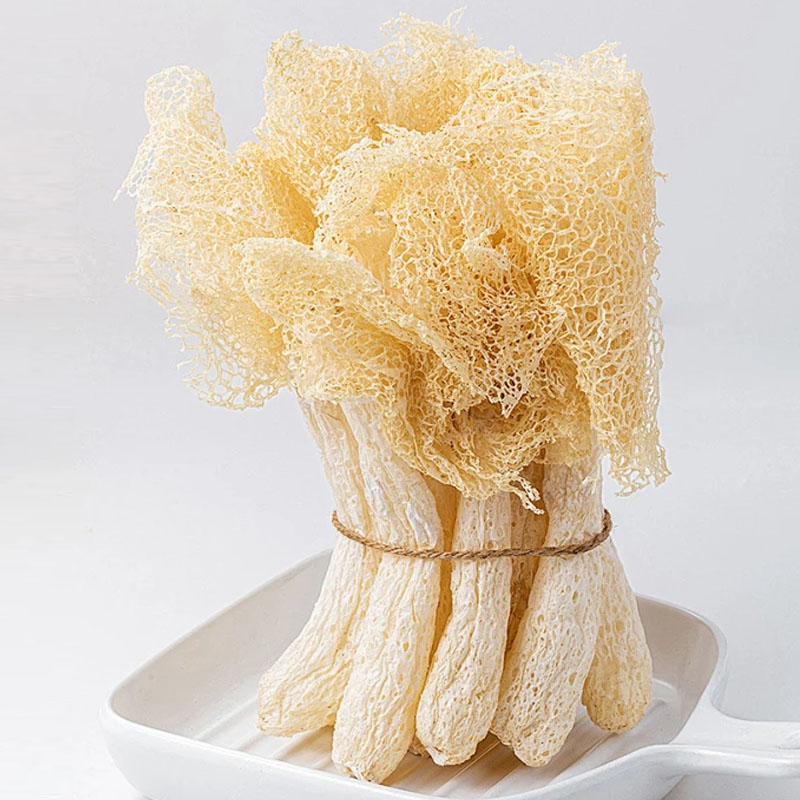 【露思同款推荐】干货无熏硫当季采摘竹荪竹荪菌直播卖货竹荪菌干货