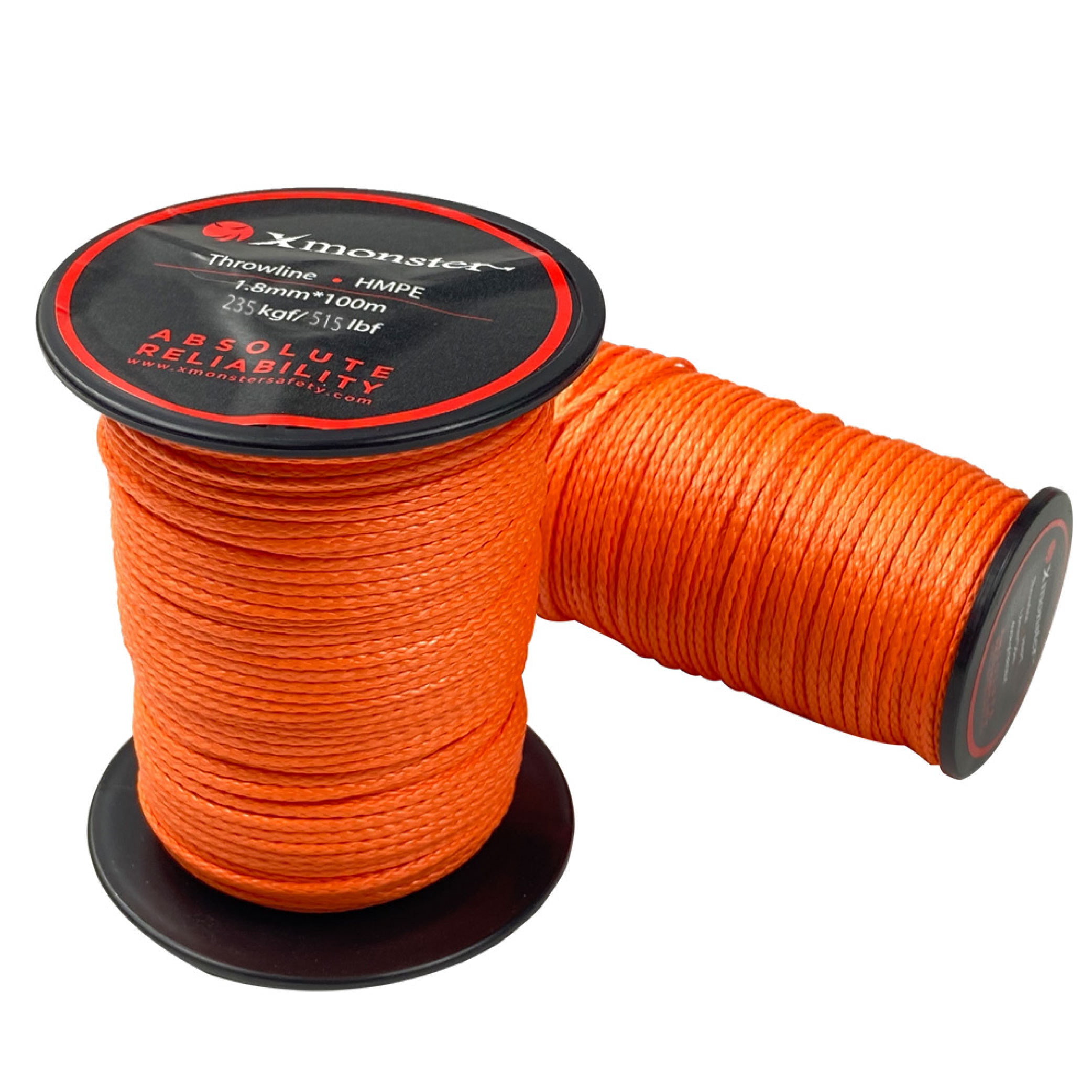 Xmonster极限兽抛投绳A3018 正品 50米、100米 直径：1.8mm