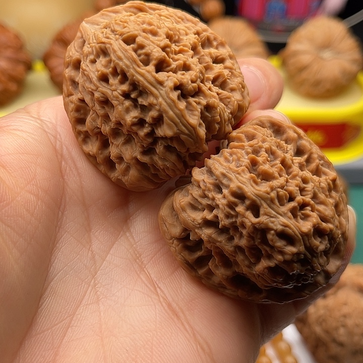 桃核吊坠一**气42高炮南疆石全品