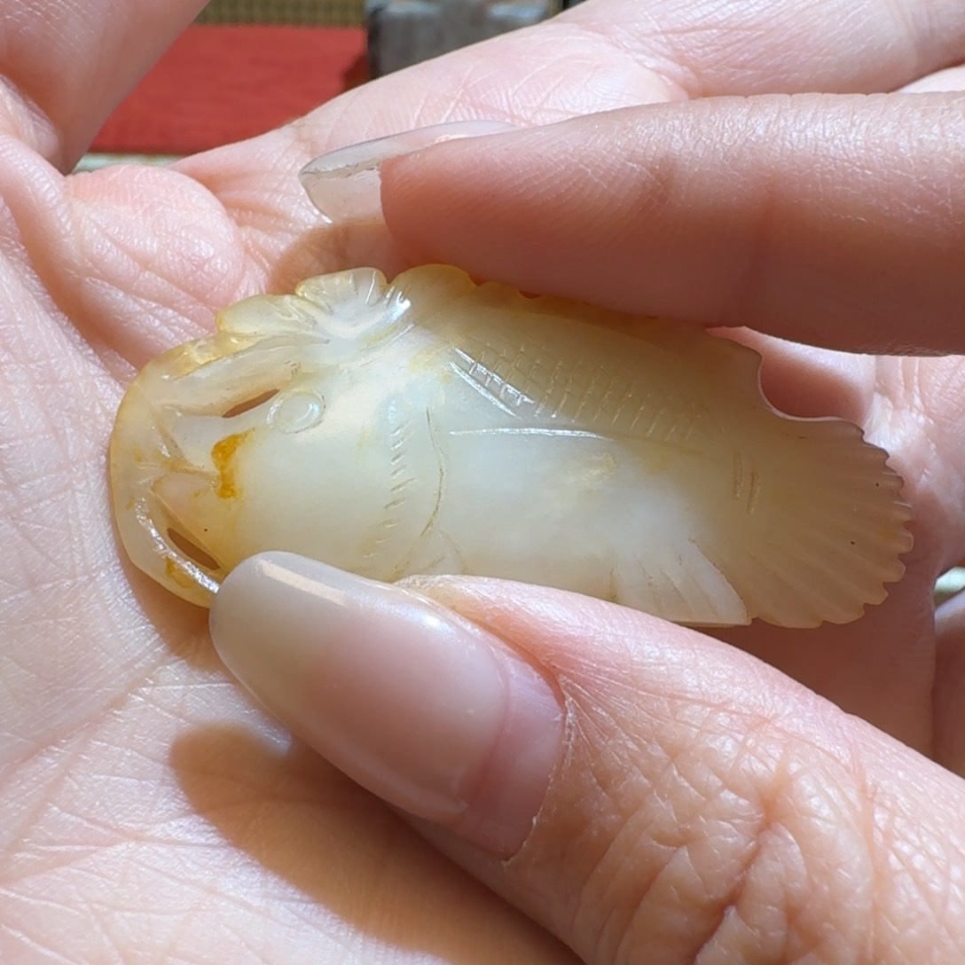 和田玉（糖玉）挂件未镶嵌