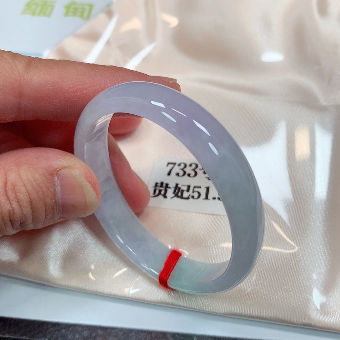 【闪购商品】未镶嵌手镯（贵妃镯）翡翠733号