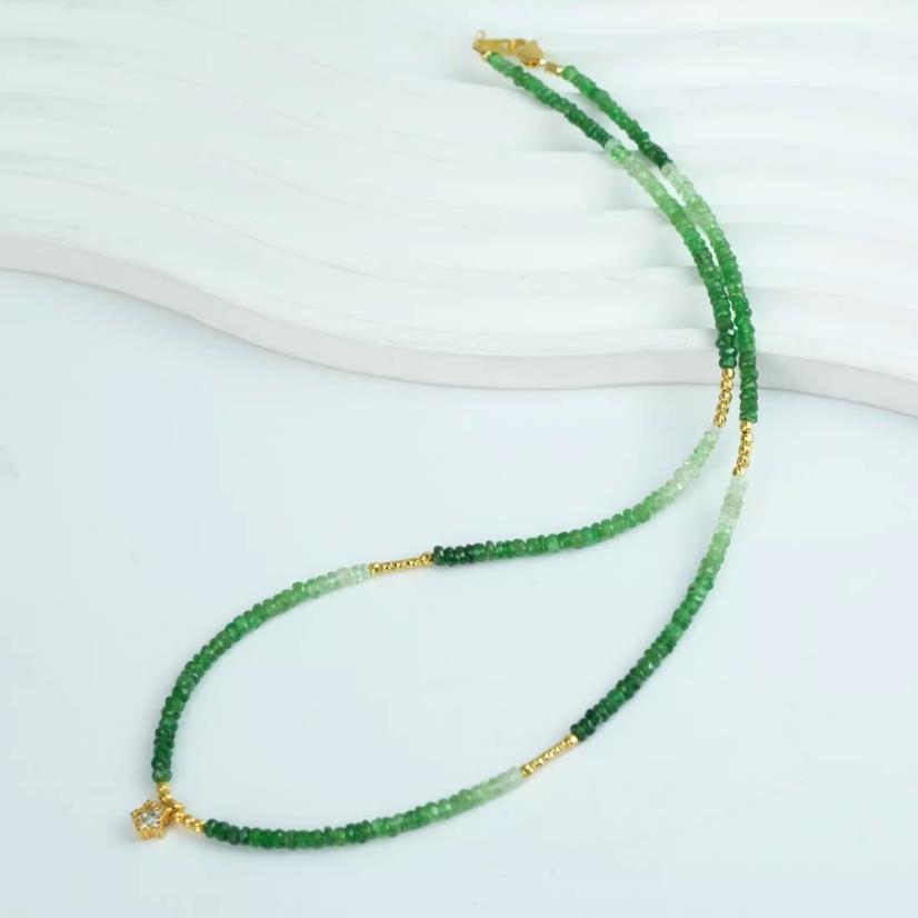 【小北好物】沙弗莱DIY项链【多样性发一件】QL01X1429