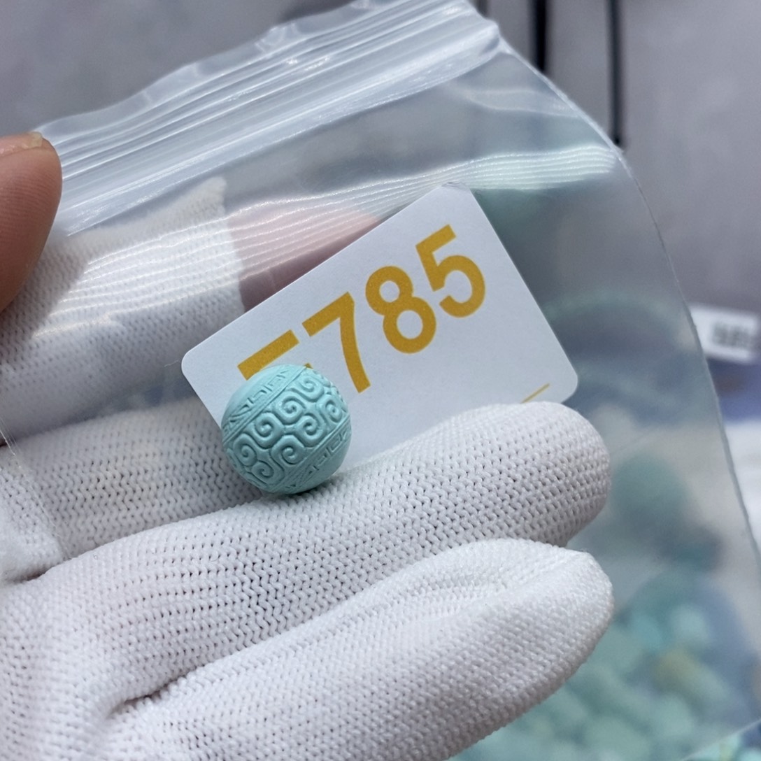 未镶嵌绿松石珠宝奇石馨*～