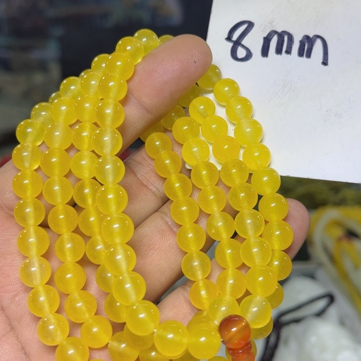 蛇纹石玉项链未镶嵌