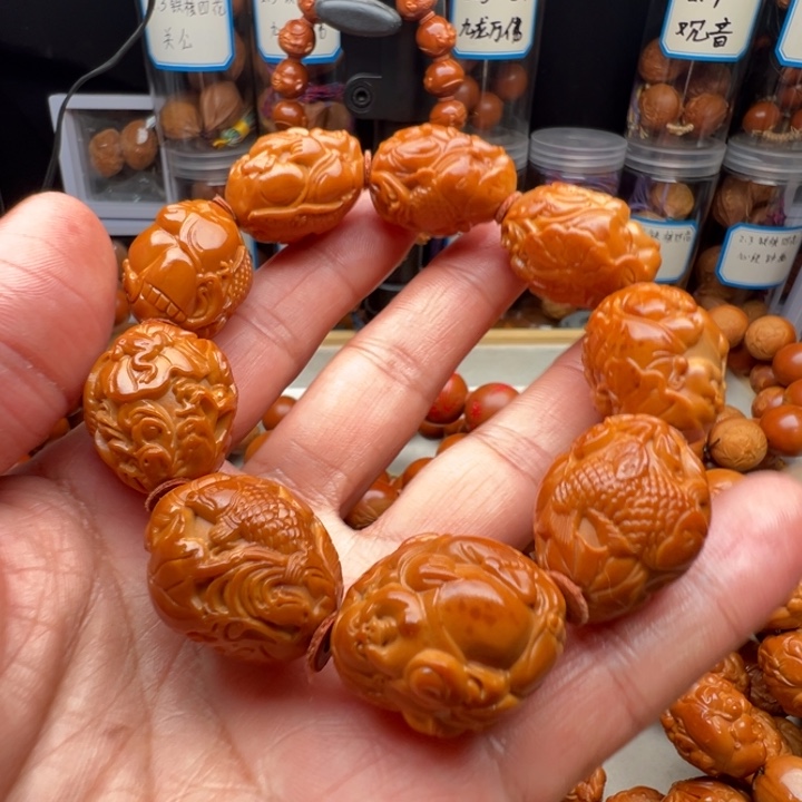 手串/手链橄榄核2.3弥勒微反油