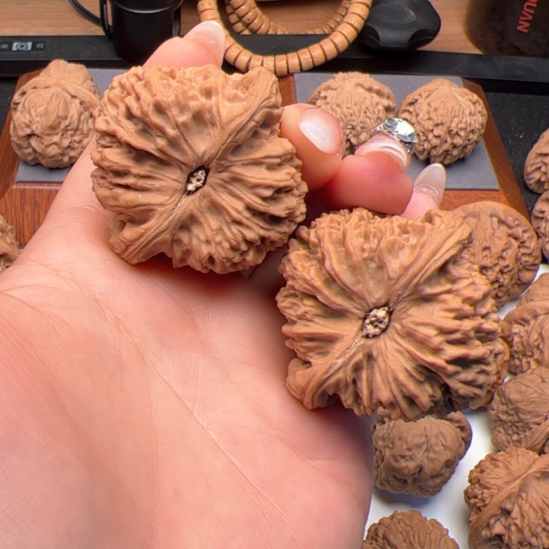 文玩核桃把件南疆石41