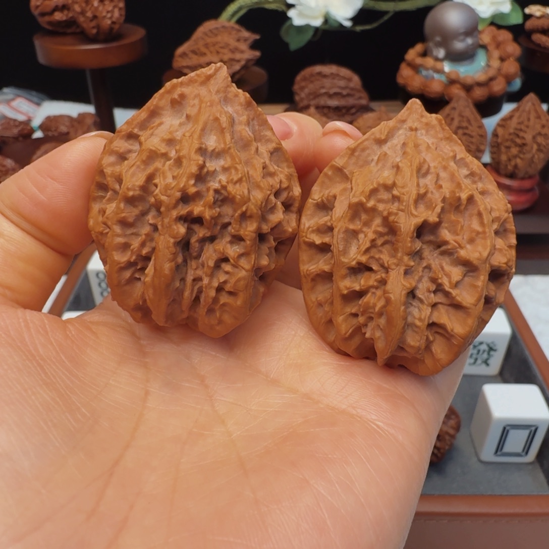 吊坠文玩核桃～官帽