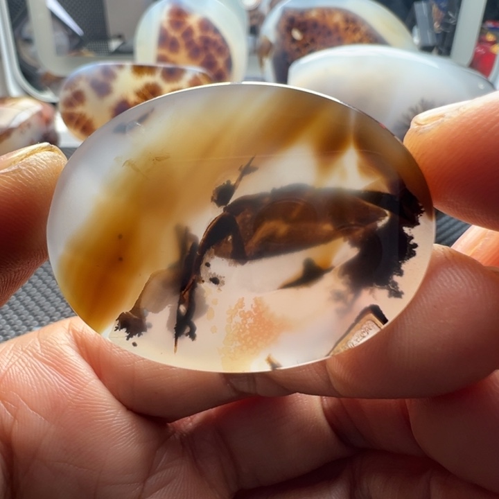 未镶嵌玛瑙/玉髓珠宝奇石