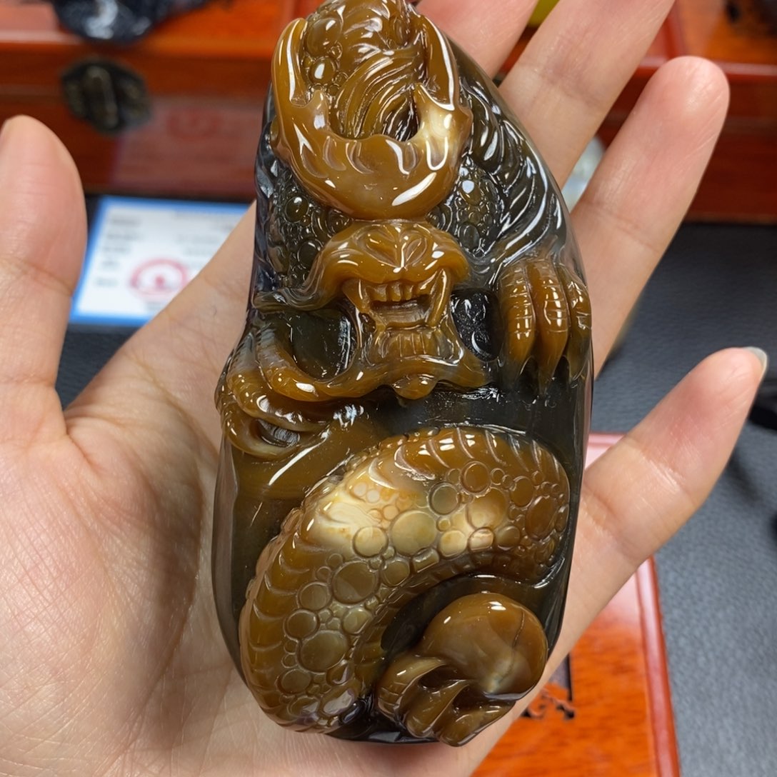 未镶嵌手把玛瑙/玉髓