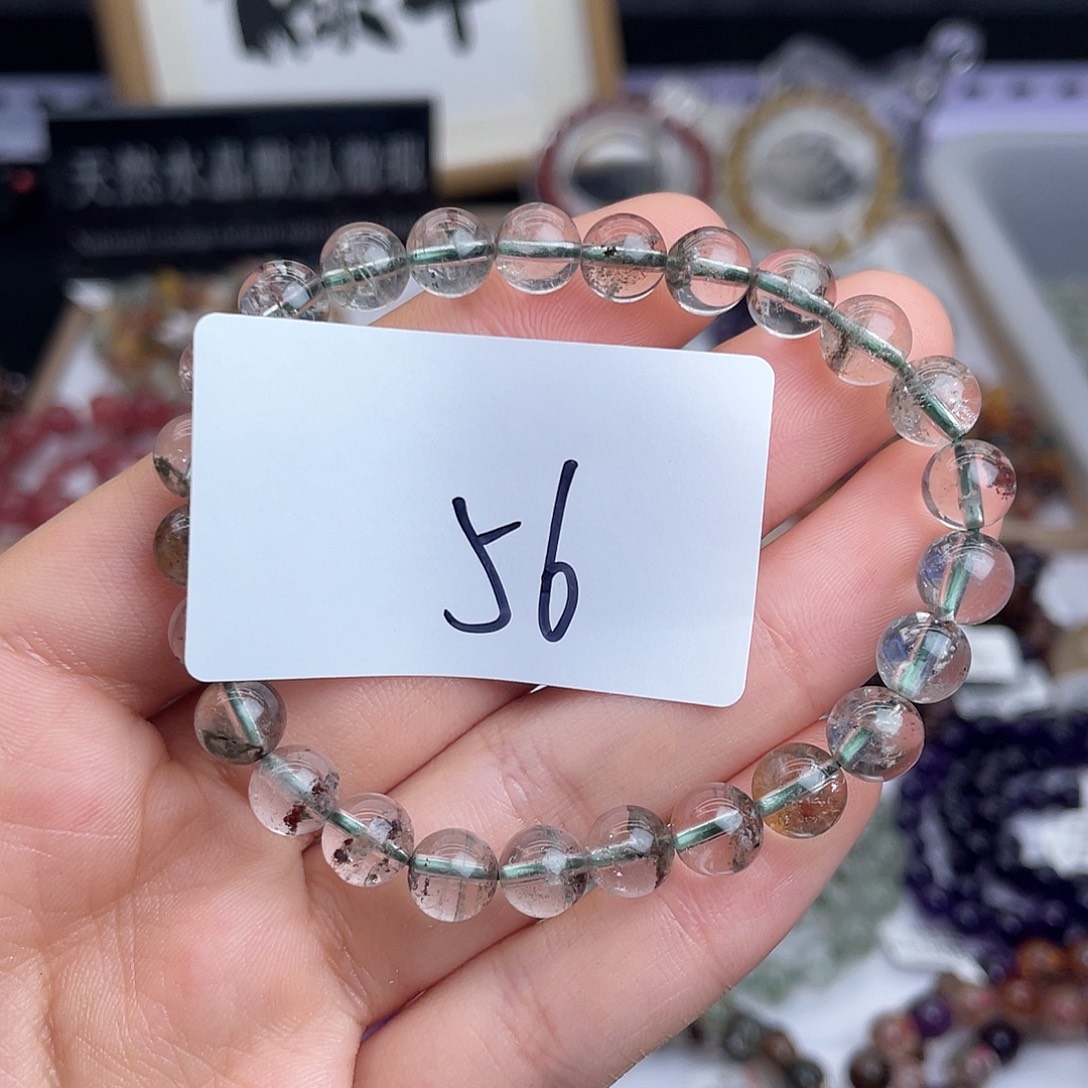 水晶未镶嵌手串天然