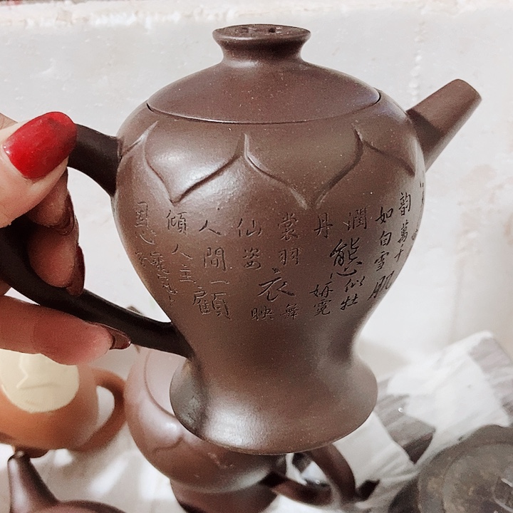 紫砂茶杯宜兴紫砂手工制作