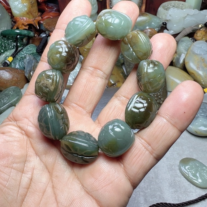 和田玉挂件未镶嵌雅*汇