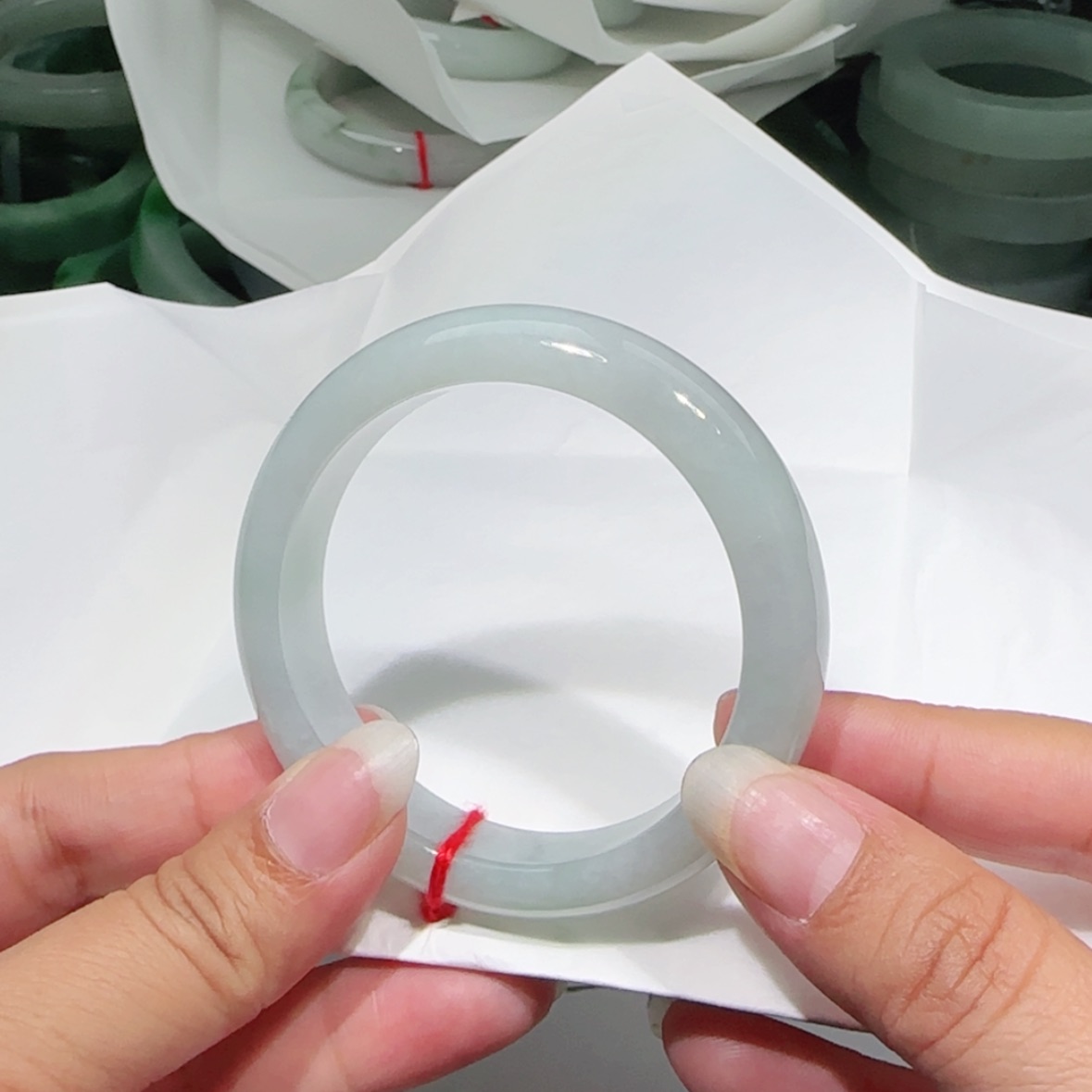 【闪购商品】未镶嵌手镯翡翠51.5