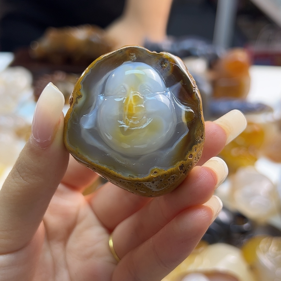 玛瑙/玉髓未镶嵌颈饰