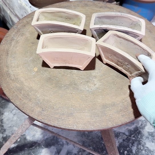 紫砂花盆源头工厂清仓处理8号